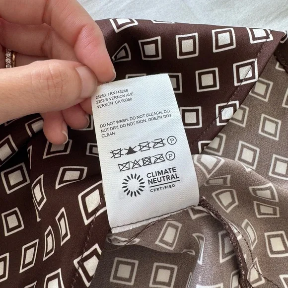 Reformation Small Spritz Strapless Silk Top - Picture 10 of 11